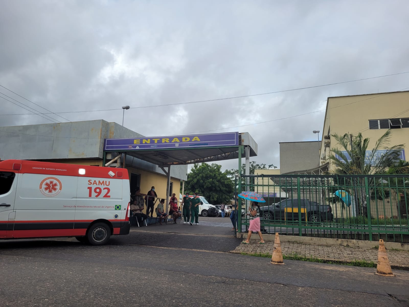Hospital de Urgência de Teresina (HUT). (Foto: Carlienne Carpaso/ ClubeNews)