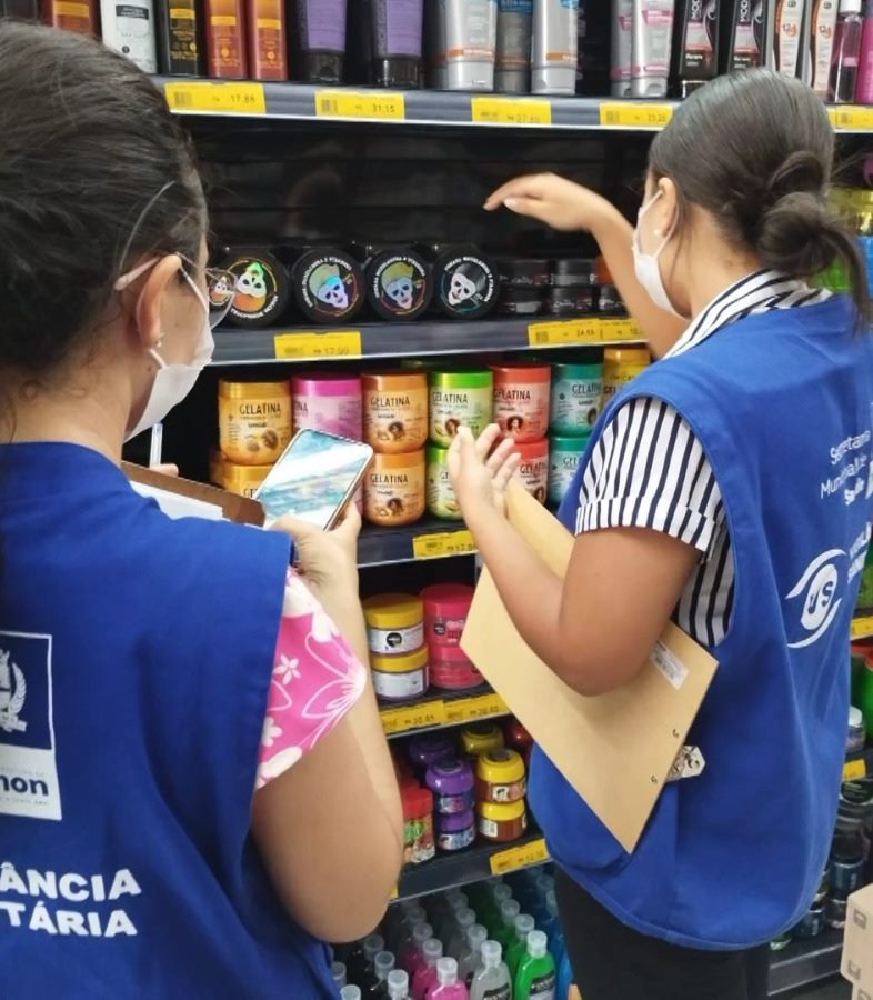 Vigilância Sanitária recolhe pomadas modeladoras de 20 estabelecimentos