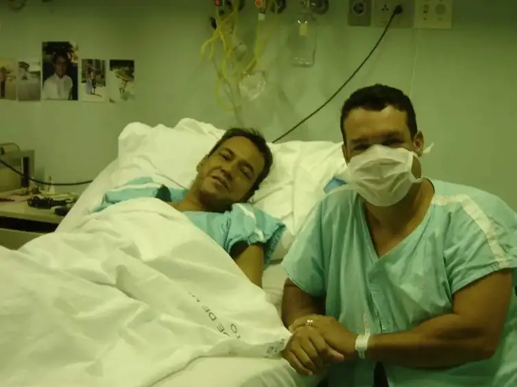Arquivo pessoal/Divulgação Brasília (DF) - Anemia falciforme foi invisibilizada pelo racismo, Elvis com seu irmão Elder.Foto: Arquivo pessoal/Divulgação