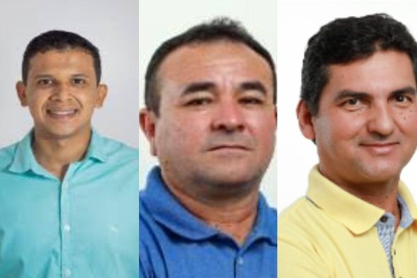 João Pedro, Eliveudo Sousa e Luciano de Araújo (Foto: reprodução)