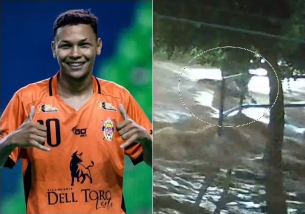 Vídeo mostra momento em que barbeiro é arrastado por enxurrada antes de cair  em grotão em Teresina - Portal Clube News