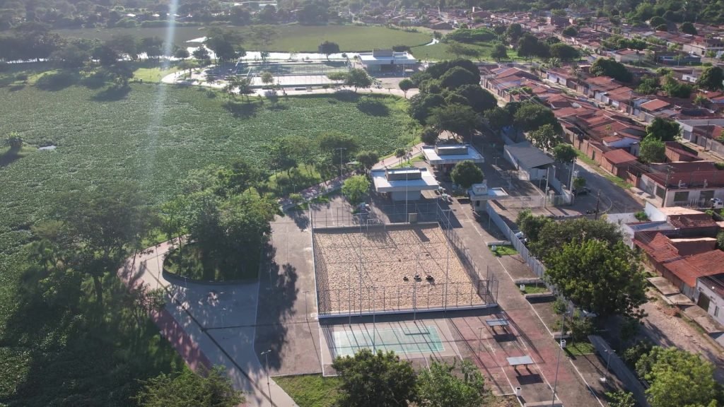 Aguapés redefinem a paisagem e prejudicam o lazer na comunidade — Foto: Reprodução (TV Clube)